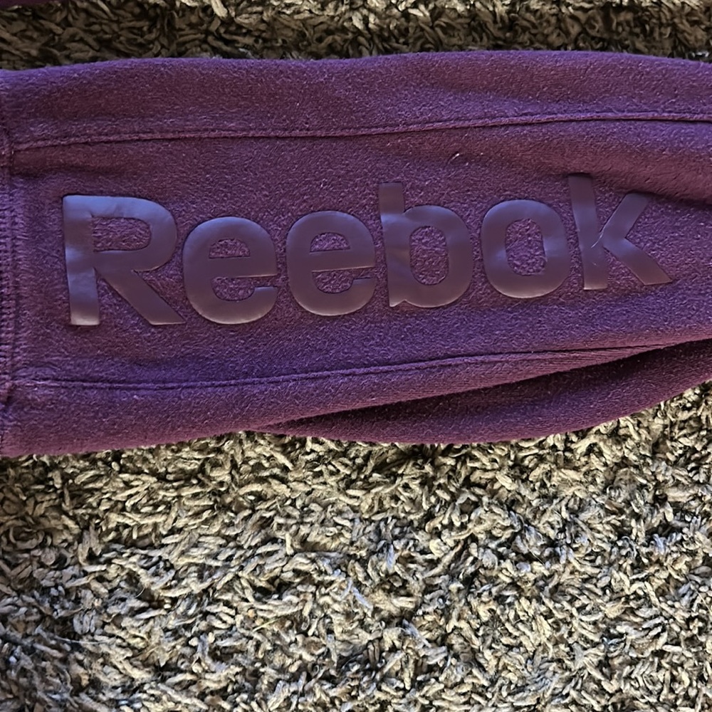 Maroon Reebok Sweats - Picture 3 of 3